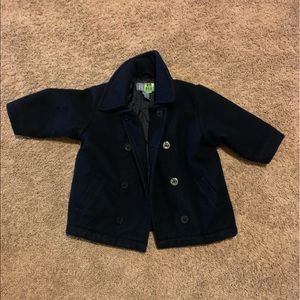 Children’s place gender neutral navy peacoat